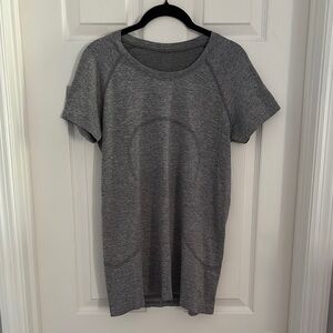 Lululemon Athletica Gray Swiftly Tech Short Sleeve